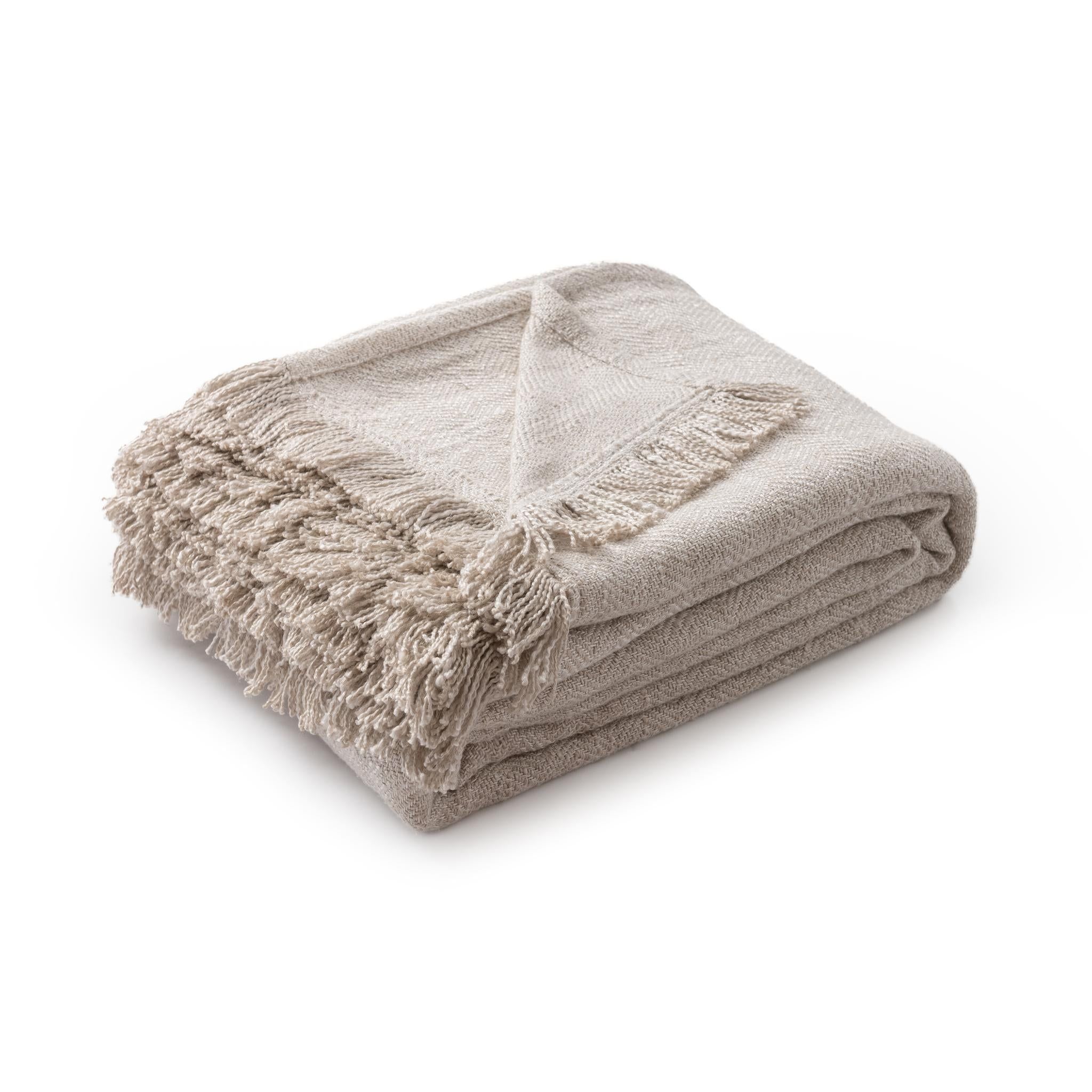 Classic Home Avani Blanket Natural