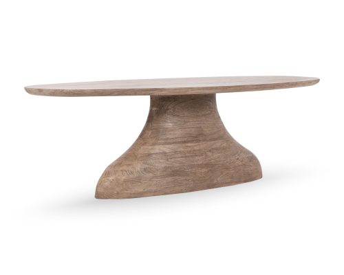 Alternative view of Classic Home Amra 94" Dining Table Sandstone Greige