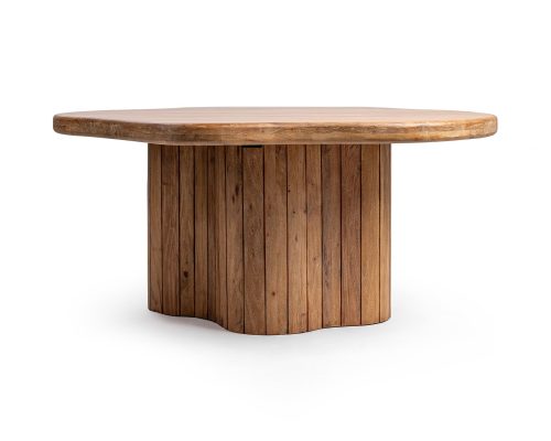 Classic Home Alvaro 65" Dining Table Golden Wheat - Image 4