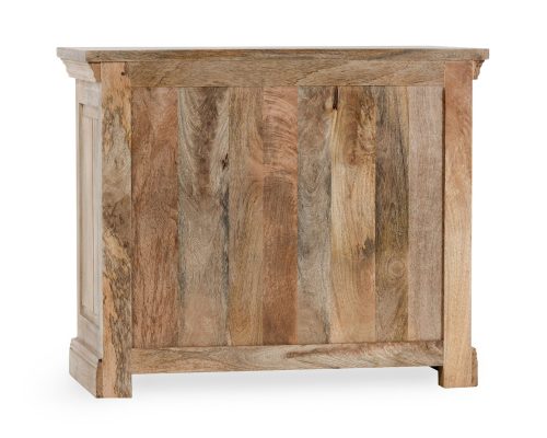 Classic Home Adelaide 3 Drawer Nightstand Natural Cream Wash - Image 5