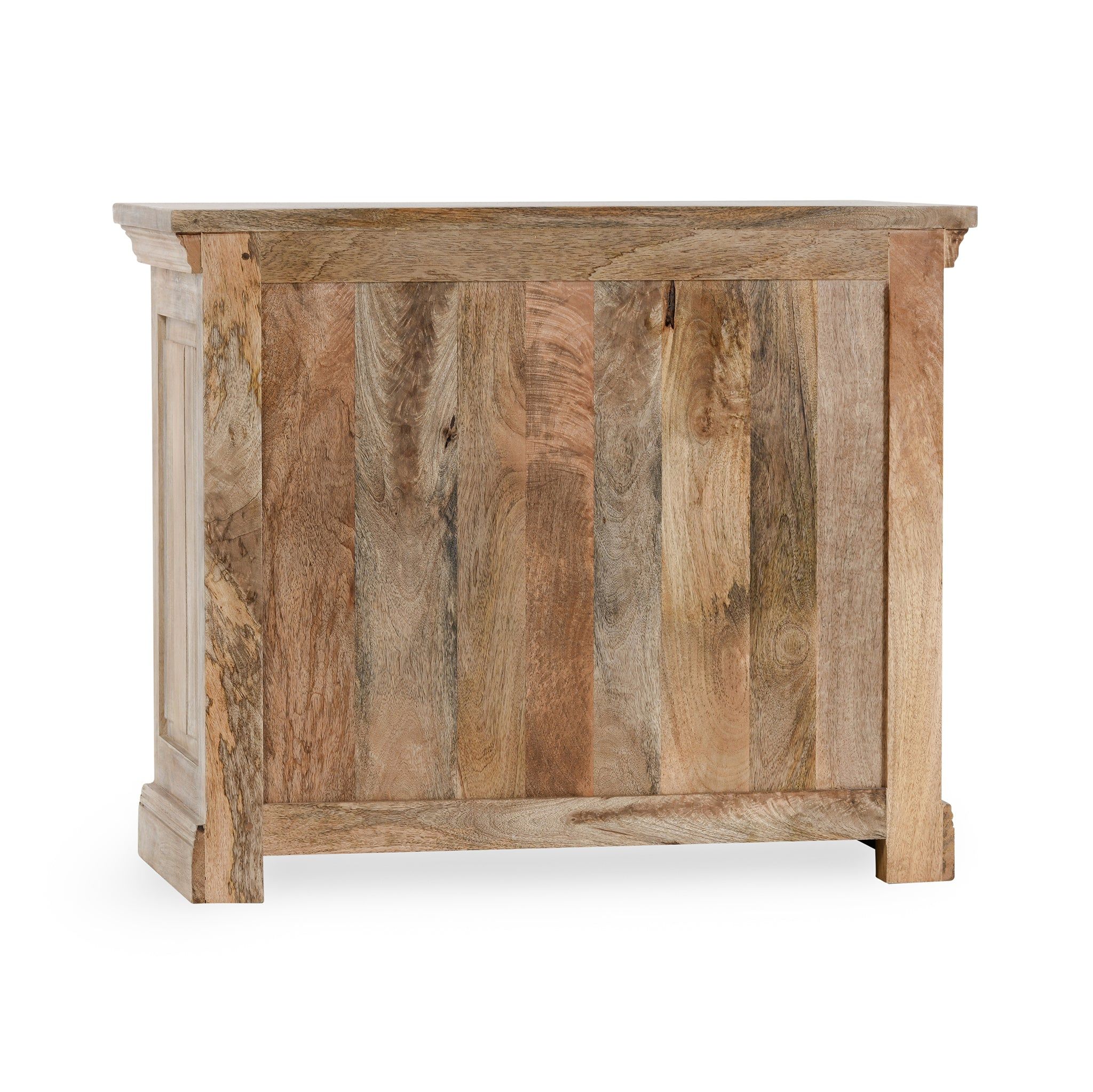 Classic Home Adelaide 3 Drawer Nightstand Natural Cream Wash - Image 5