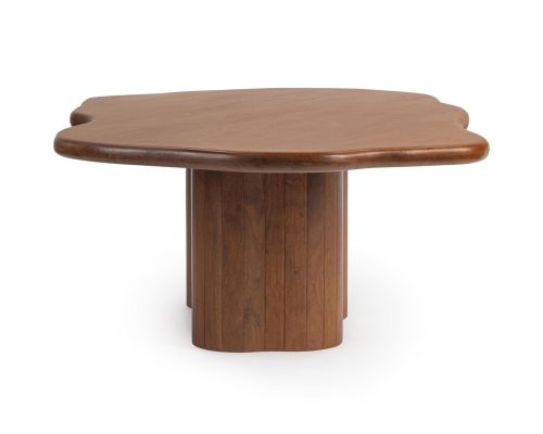 Classic Home Alvaro 94" Freeform Dining Table Chestnut - Image 3