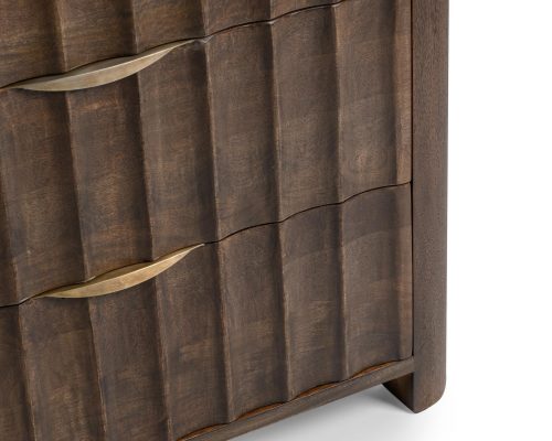 Classic Home Baylee 6 Drawer Dresser Cocoa Brown - Image 5