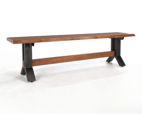 Classic Home Bellamy Bench Amber Brown