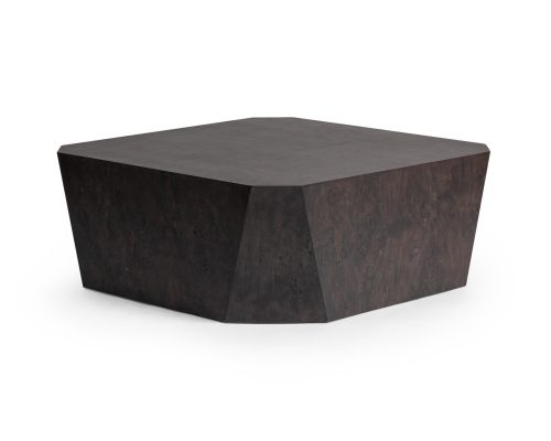 Classic Home Avena Square Coffee Table Brown - Image 3