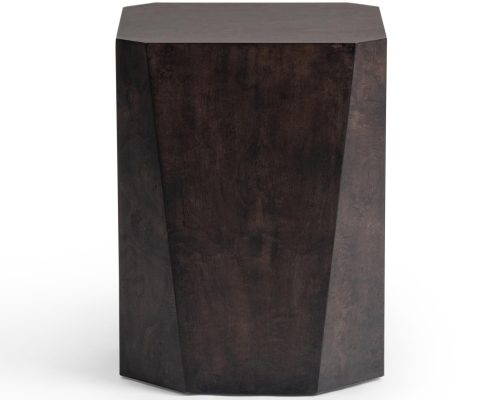 Classic Home Avena Square End Table Brown - Image 2