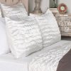Classic Home Aura Quilt Ivory