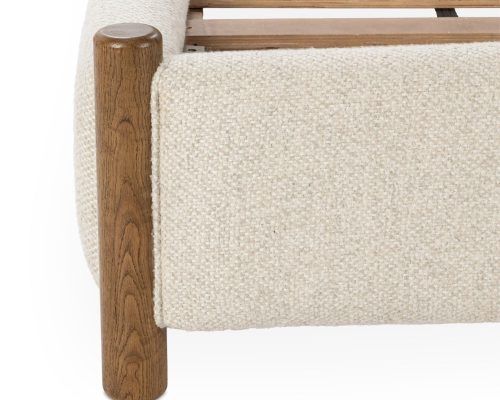 Classic Home Bennington Upholstered Bed - Beige - Image 4