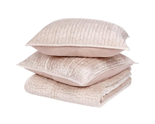 Classic Home Bari Velvet 3 Piece Queen Quilt Set - Image 7