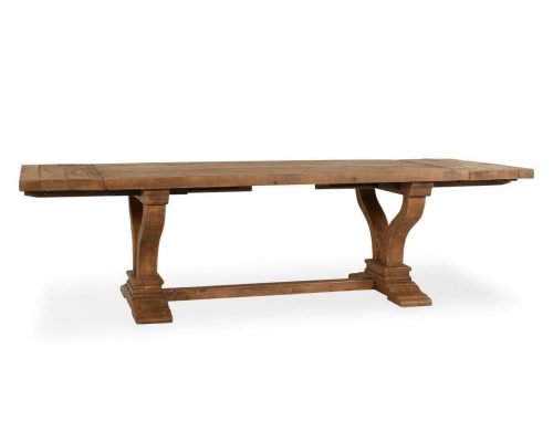 Alternative view of Classic Home Alexander Dining Table With Extensions Brown