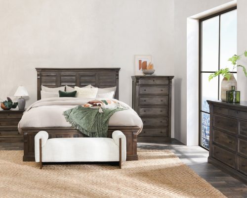 Classic Home Adelaide Wood 6 Drawer Chest Cocoa Brown - Image 9