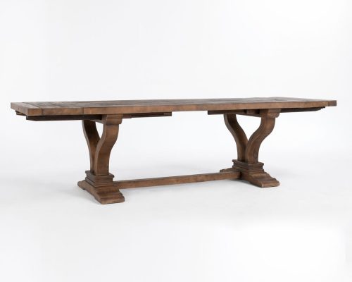 Classic Home Alexander Dining Table With Extensions Brown