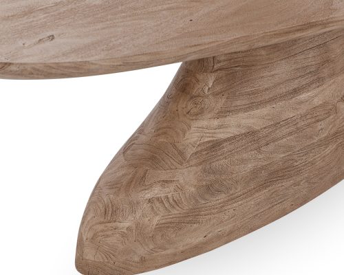 Classic Home Amra 94" Dining Table Sandstone Greige - Image 5
