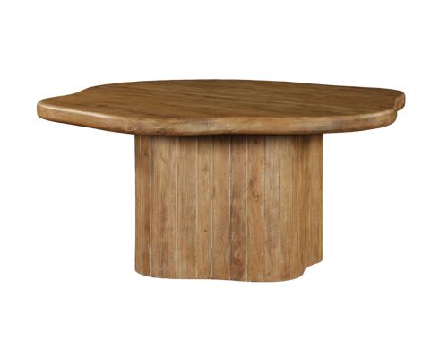 Classic Home Alvaro 65" Dining Table Golden Wheat