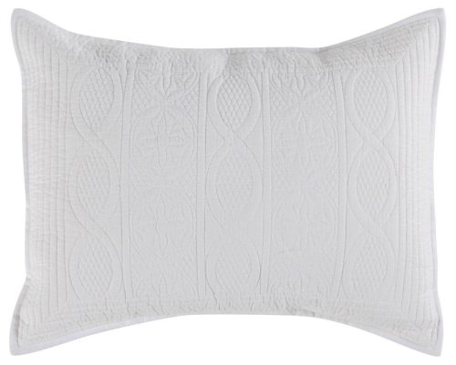 Classic Home Anessa 3 Piece Queen Quilt Set White - Image 3