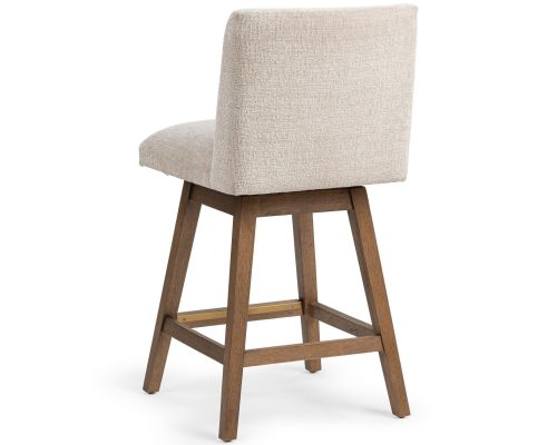 Classic Home Ava Swivel Counter Stool Vanilla Oat - Image 3