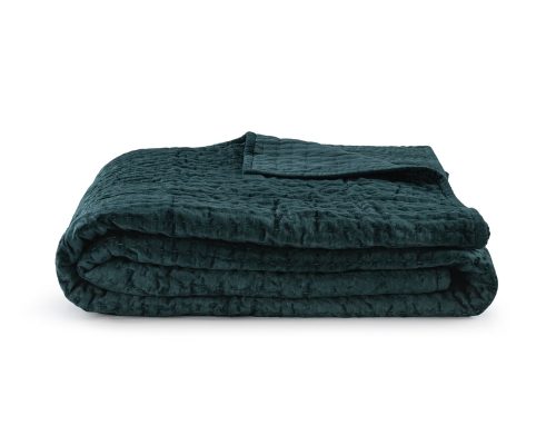 Classic Home Bari Velvet King Set Emerald - Image 9