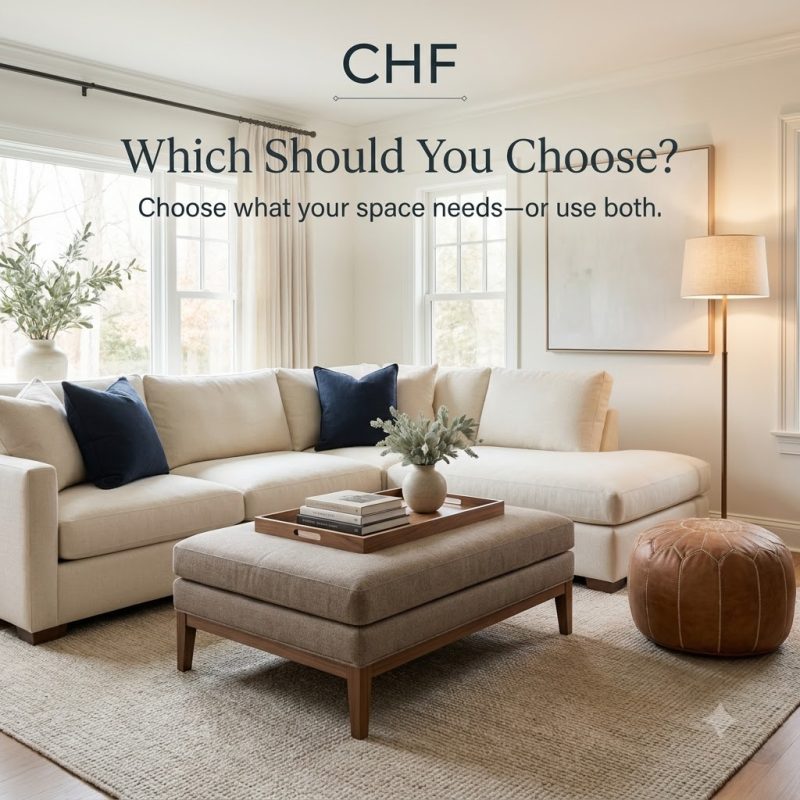 Poufs vs. Ottomans: Which Should You Choose?
