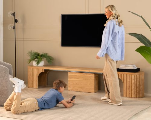 Transformer Round Extendable Dining Bench