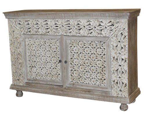 Classic Home Blair 2 Door Sideboard Heritage Cream