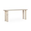 Classic Home Adir Solid Wood Console Table Cream