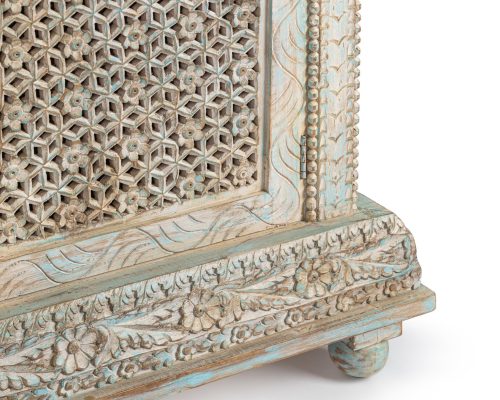 Classic Home Beth 2 Door Cabinet Seaside Blue - Image 7