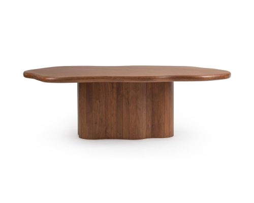 Classic Home Alvaro 94" Freeform Dining Table Chestnut