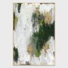 Classic Home Algae Painting Art By Buddy Whitlock Green/Gold