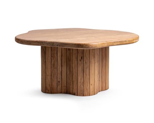 Alternative view of Classic Home Alvaro 65" Dining Table Golden Wheat
