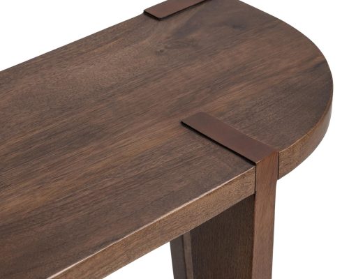 Classic Home Alenna Console Table Tundra Brown - Image 4