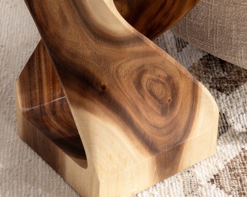 Classic Home Alia Accent Table Natural - Image 8