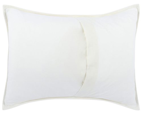 Classic Home Abram Cotton Linen 3 Piece Queen Quilt Set-Eggshell - Image 4