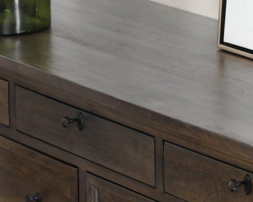 Classic Home Adelaide Wood 9 Drawer Dresser Cocoa Brown - Image 8