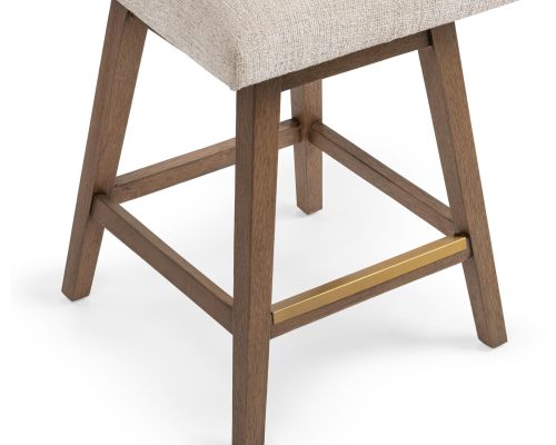 Classic Home Ava Swivel Counter Stool Vanilla Oat - Image 4