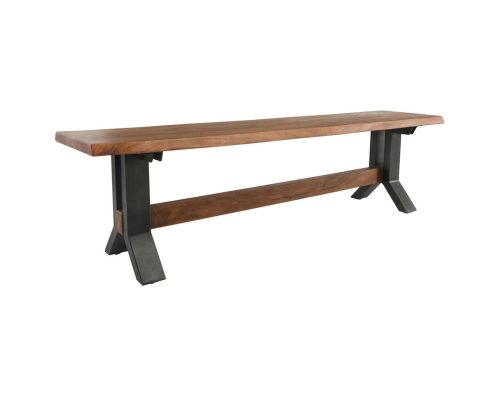 Alternative view of Classic Home Bellamy Bench Amber Brown