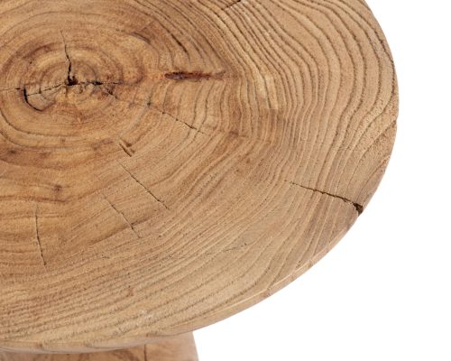 Classic Home Alina Accent Table Heartwood Natural - Image 3