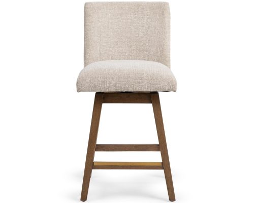 Classic Home Ava Swivel Counter Stool Vanilla Oat - Image 2