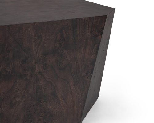 Classic Home Avena Square Coffee Table Brown - Image 4