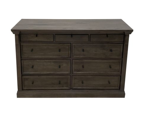 Classic Home Adelaide Wood 9 Drawer Dresser Cocoa Brown
