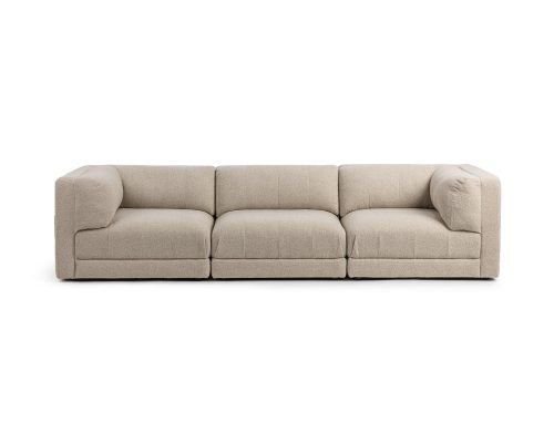 Classic Home Adalynne 3 Piece Sectional Beige