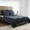 Classic Home Bari Velvet Quilt Set
