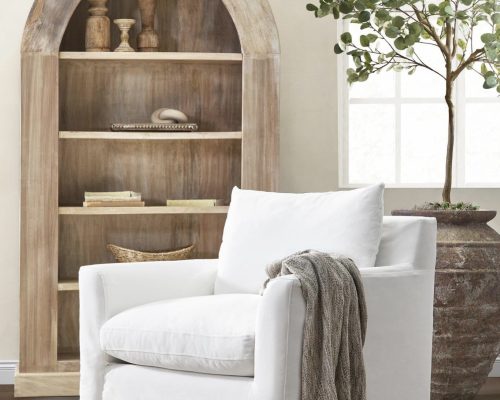 Classic Home Alta Arch Bookcase - Image 2