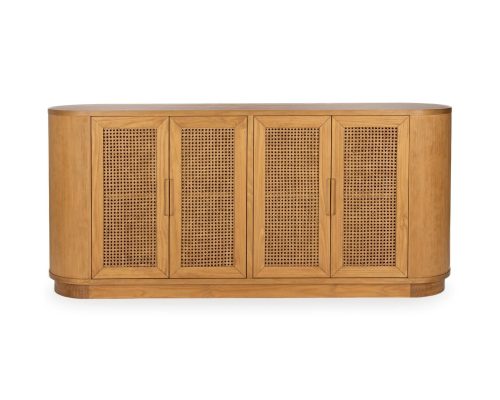 Classic Home Adelheid 4 Door Buffet Natural - Image 2