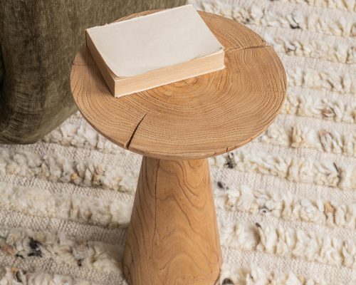 Classic Home Alina Accent Table Heartwood Natural - Image 6