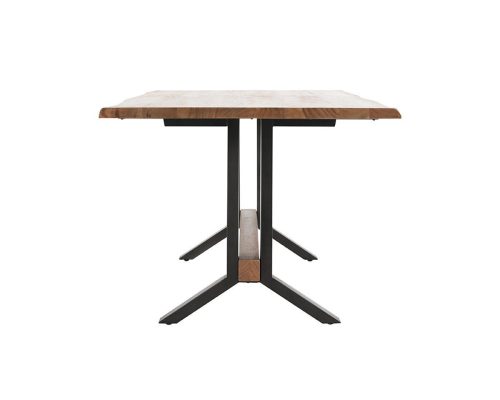 Classic Home Bellamy Dining Table Amber Brown - Image 3
