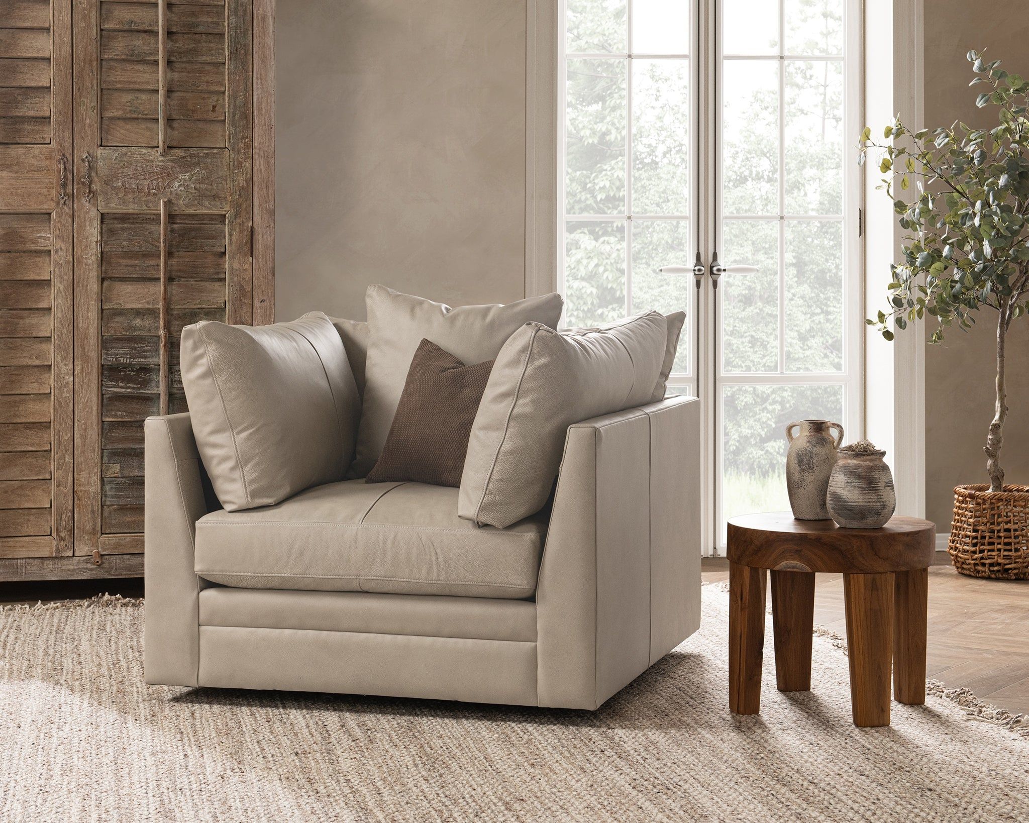 Classic Home Audrey Swivel Chair - Image 10