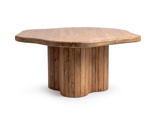 Classic Home Alvaro 65" Dining Table Golden Wheat - Image 3