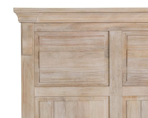 Classic Home Adelaide Eastern King Bed Natural/Cream Wash - Image 15