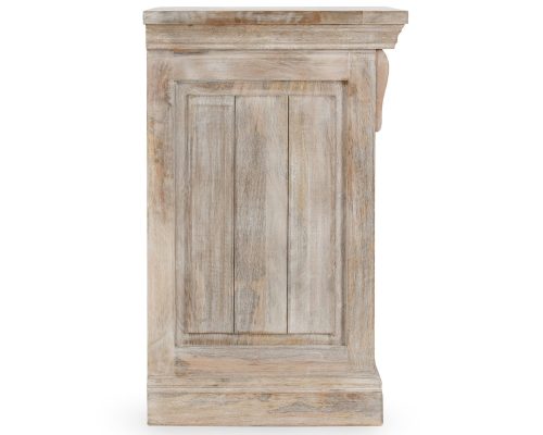 Classic Home Adelaide 3 Drawer Nightstand Natural Cream Wash - Image 3
