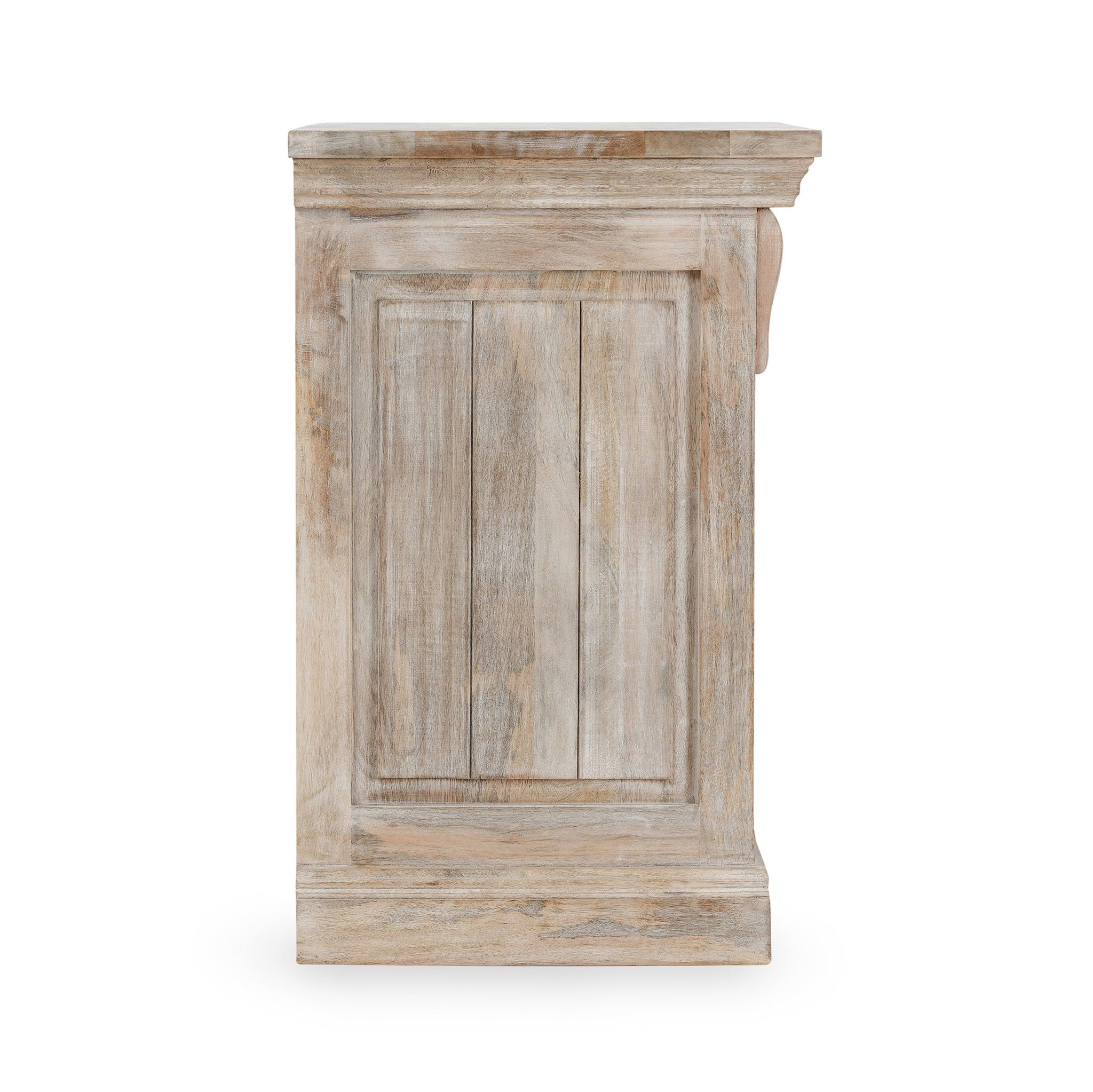 Classic Home Adelaide 3 Drawer Nightstand Natural Cream Wash - Image 3